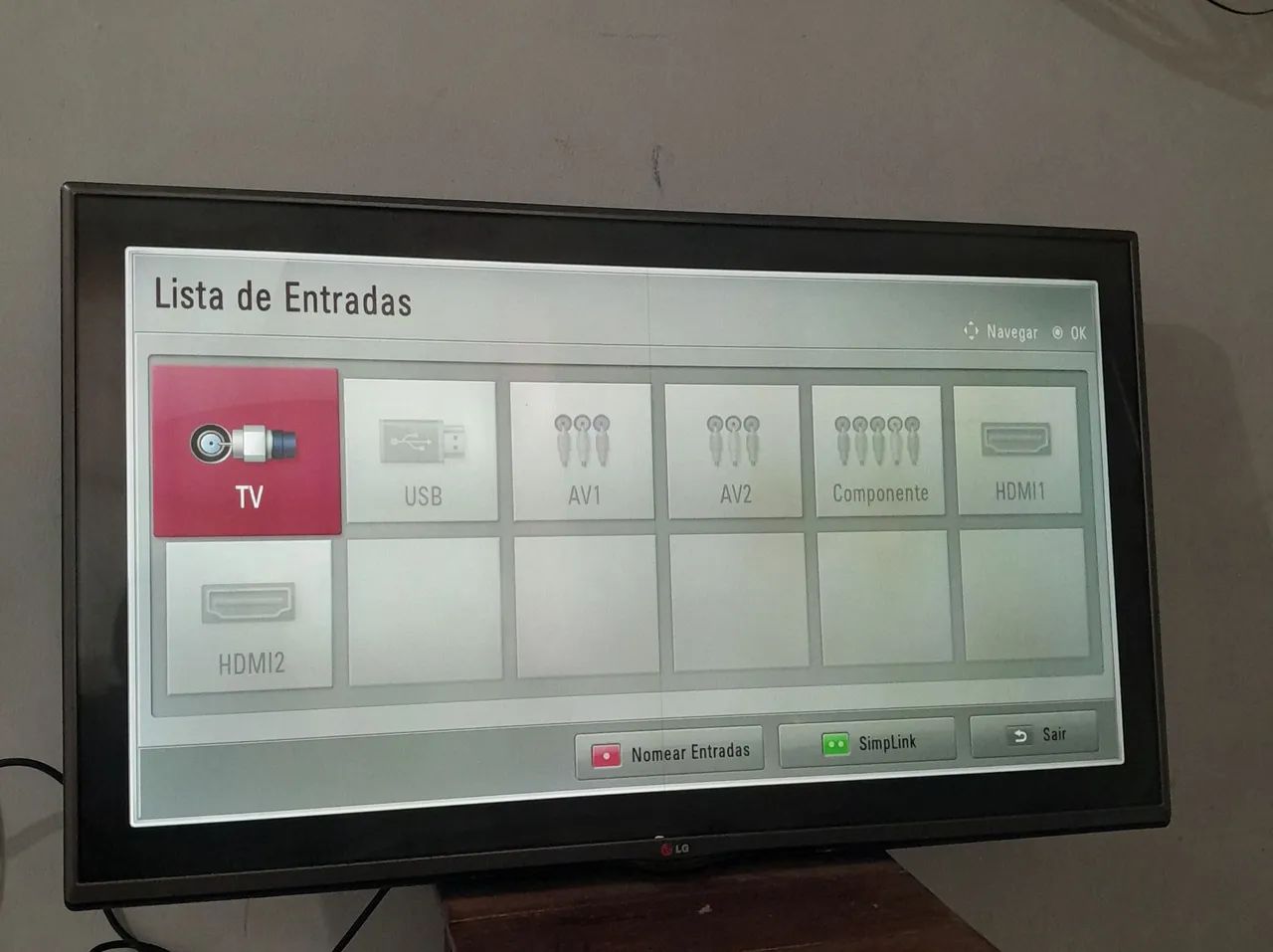 TV LG 42 POLEGADAS (NÃO É SMARTH) - Foto 5