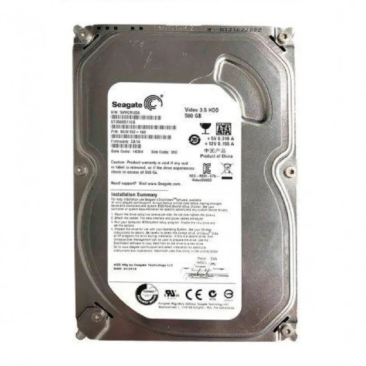 HD Seagate 500GB Barracuda, 7200 RPM