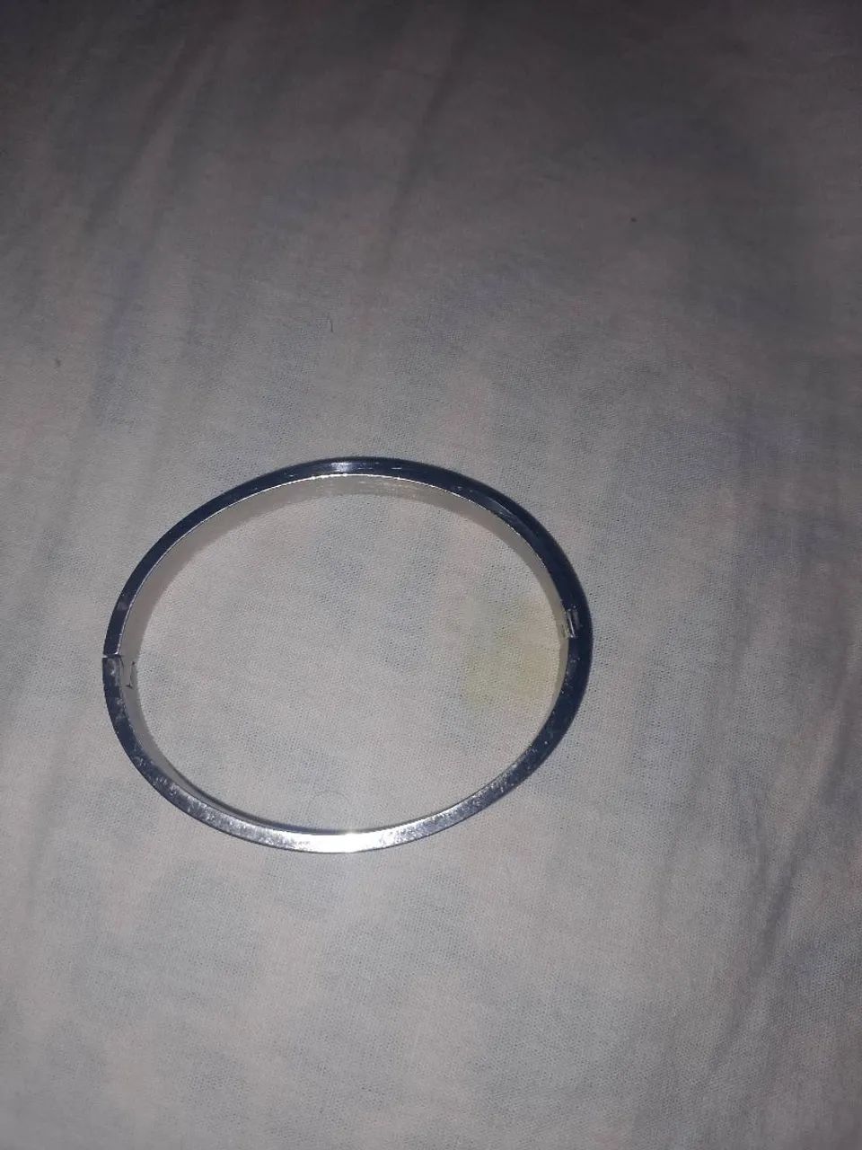 Pulseira prateado aço inox  - Foto 3