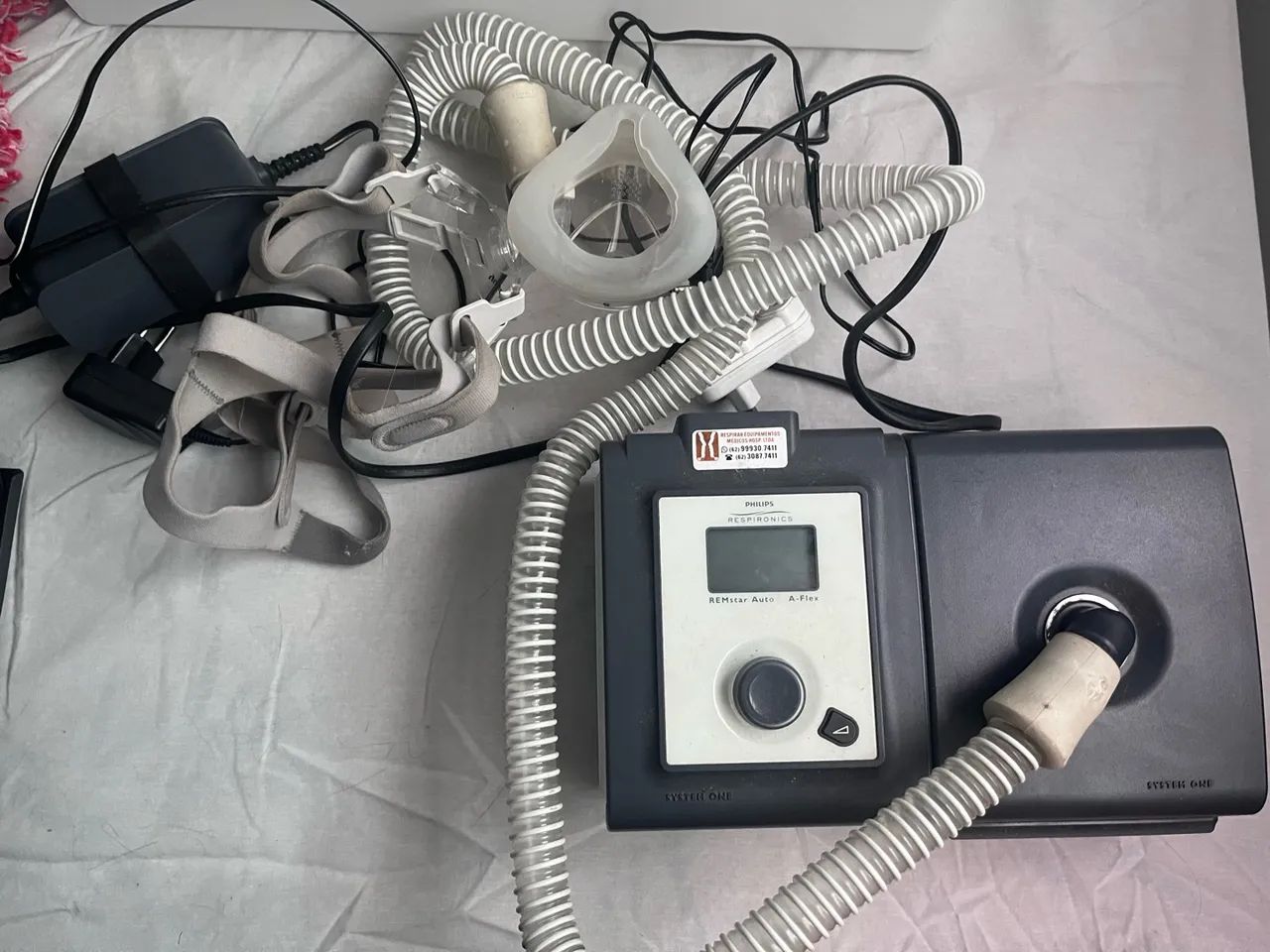 Cpap com umidificador 