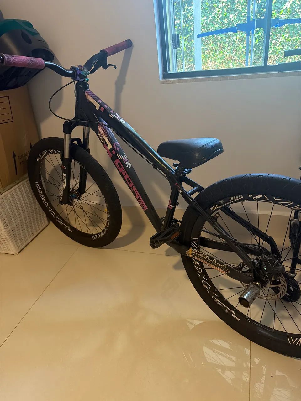 Vendo bicicleta aro 26, voltada para grau  - Foto 2