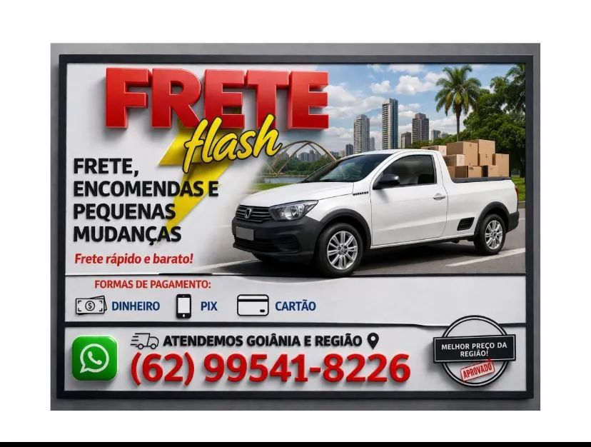 Frete Goiânia região