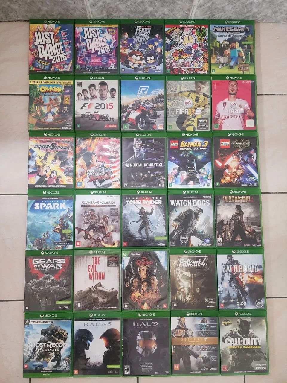 Jogos Xbox one 
