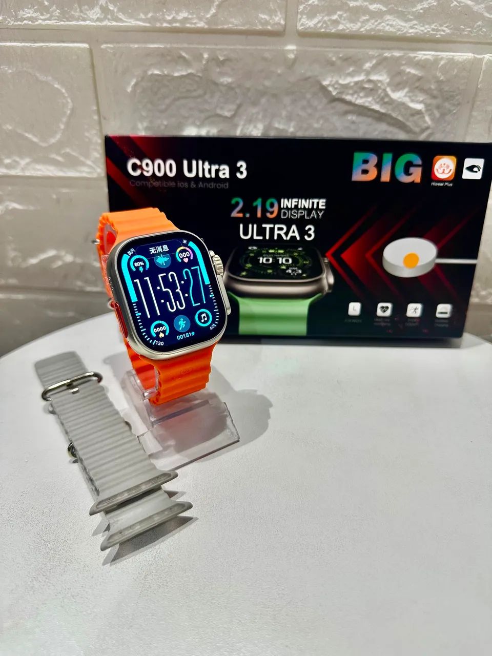 Relógio smart ultra 