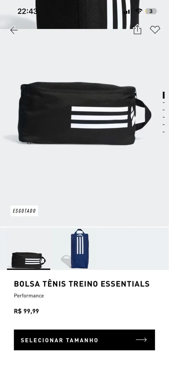 Bolsa tênis treino  - Foto 2