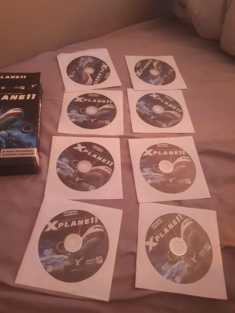 Jogo XPlanev11 Flight Simulator Original 8 cds - Foto 5
