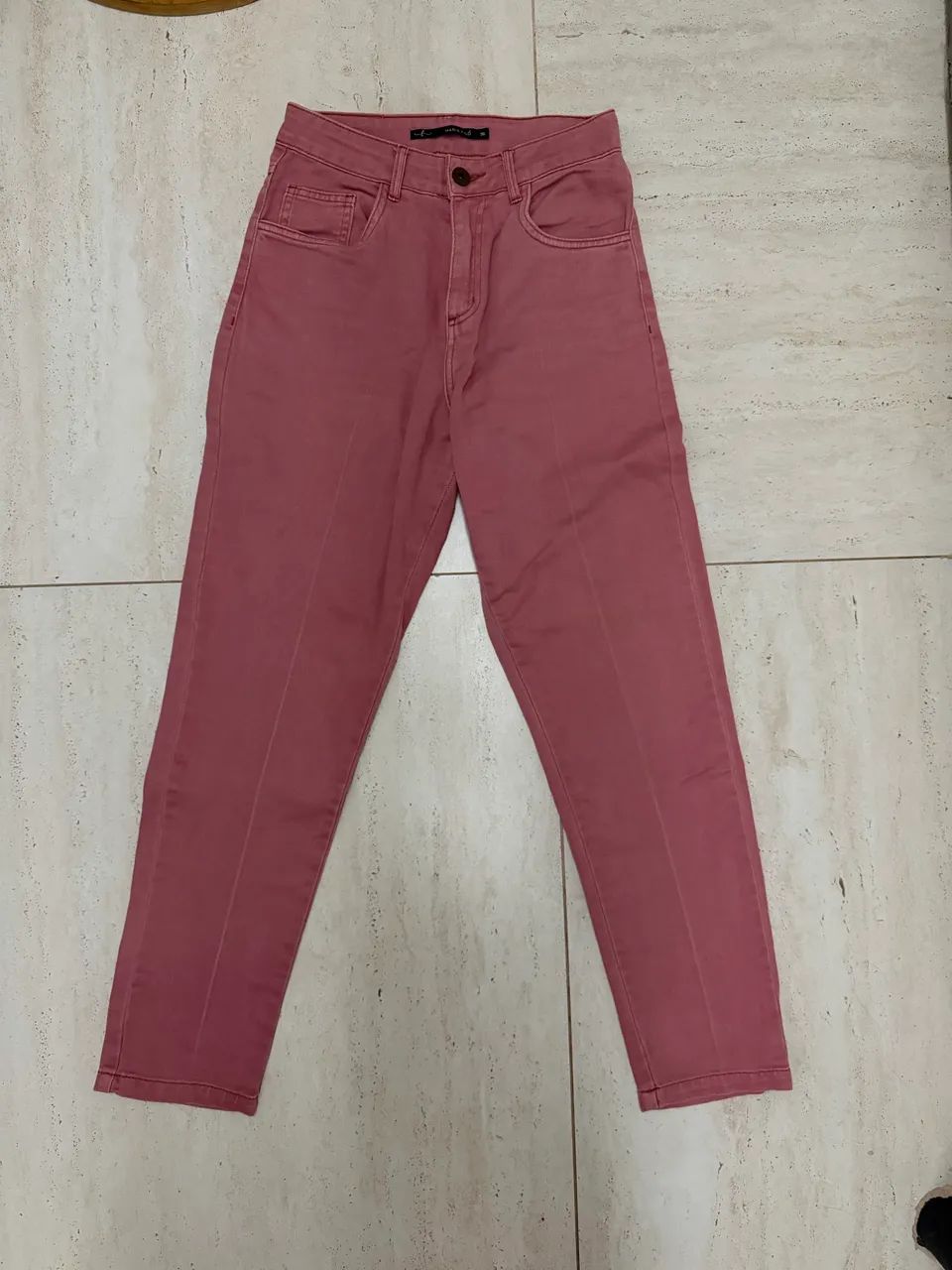 CALÇA JEANS ROSA