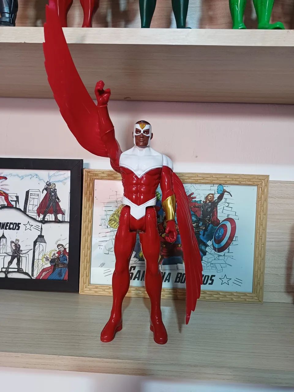 Falcão Negro 30cm original marca Hasbro  - Foto 5