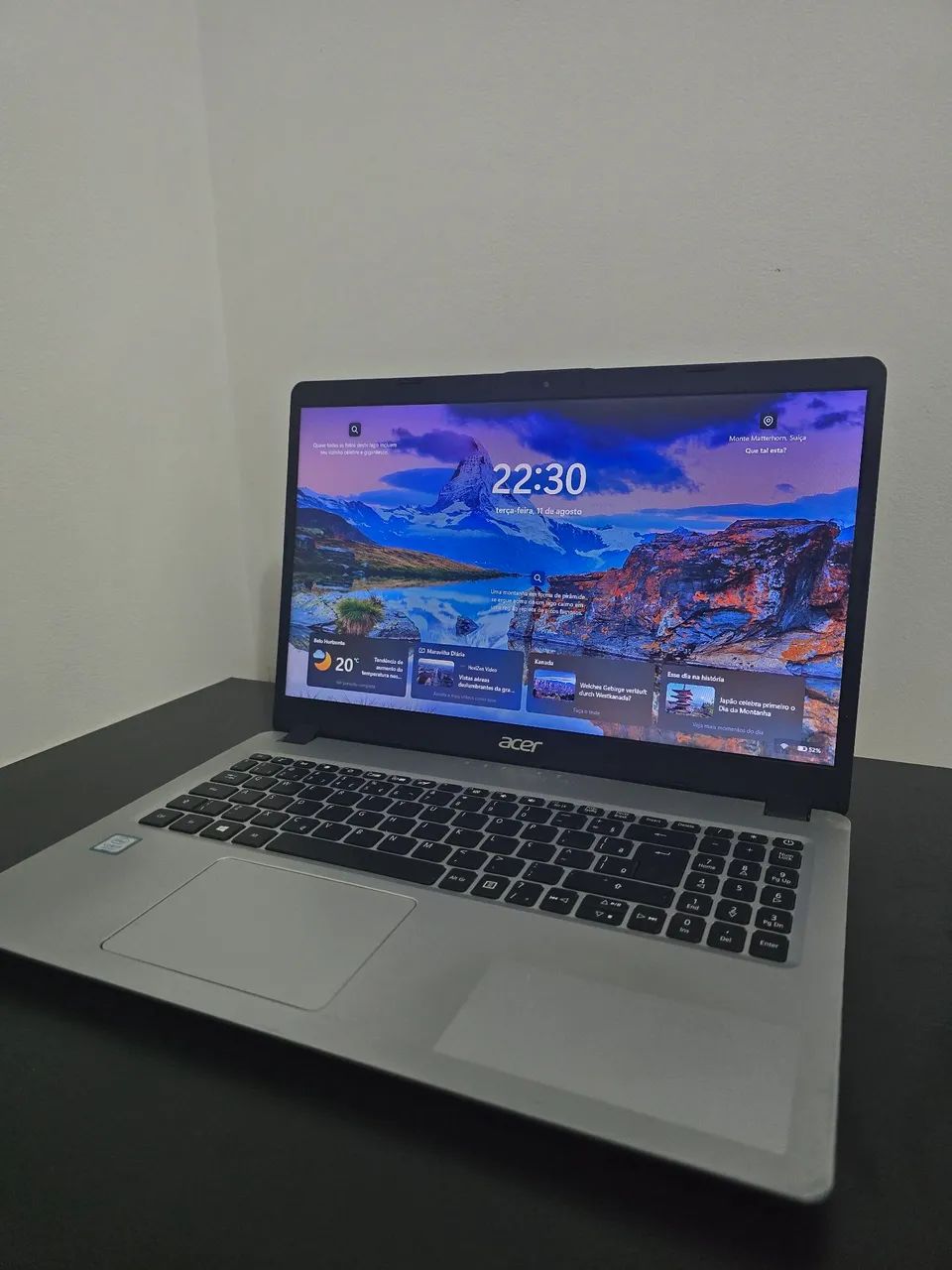 Notebook Acer Aspire 5 i5 8ª Geração | 8GB RAM | SSD 256GB