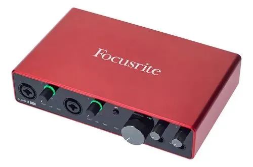Placa de Áudio Focusrite 8i6 3 Gen - Foto 3