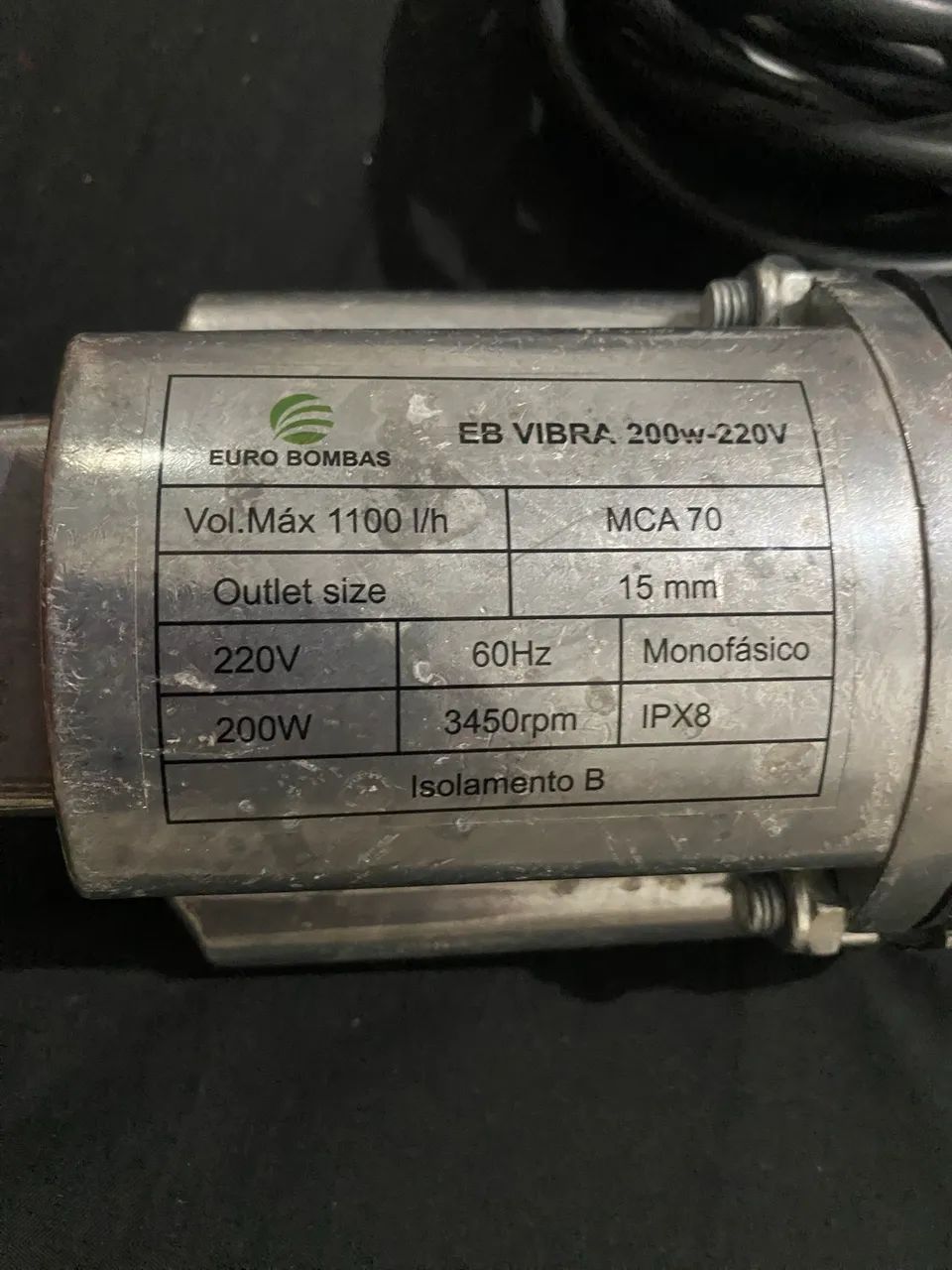 Bomba submersa sapo poço 200w - Foto 3