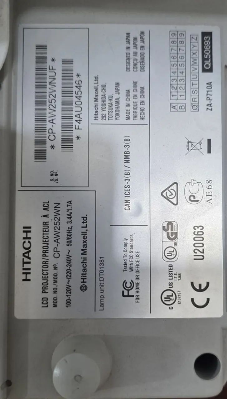 Projetor Hitachi braço curto - Foto 5