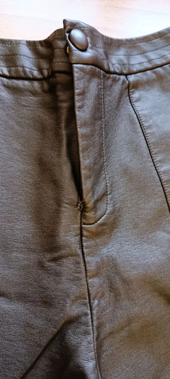 Short couro Murau n.42/G conservado - Foto 4