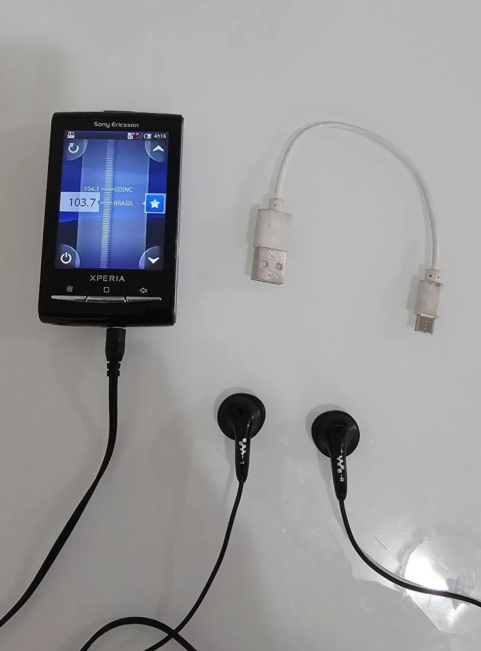 Celular Antigo Sony Ericsson Xperia X8 E15a + Fone Original - Foto 4