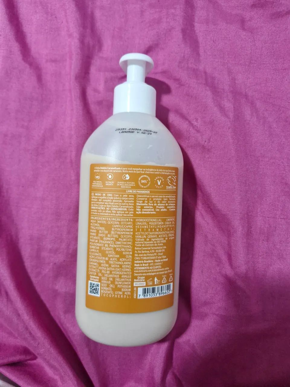 Creme DeLeite Caramelizado Oboticário 400ml - Foto 2