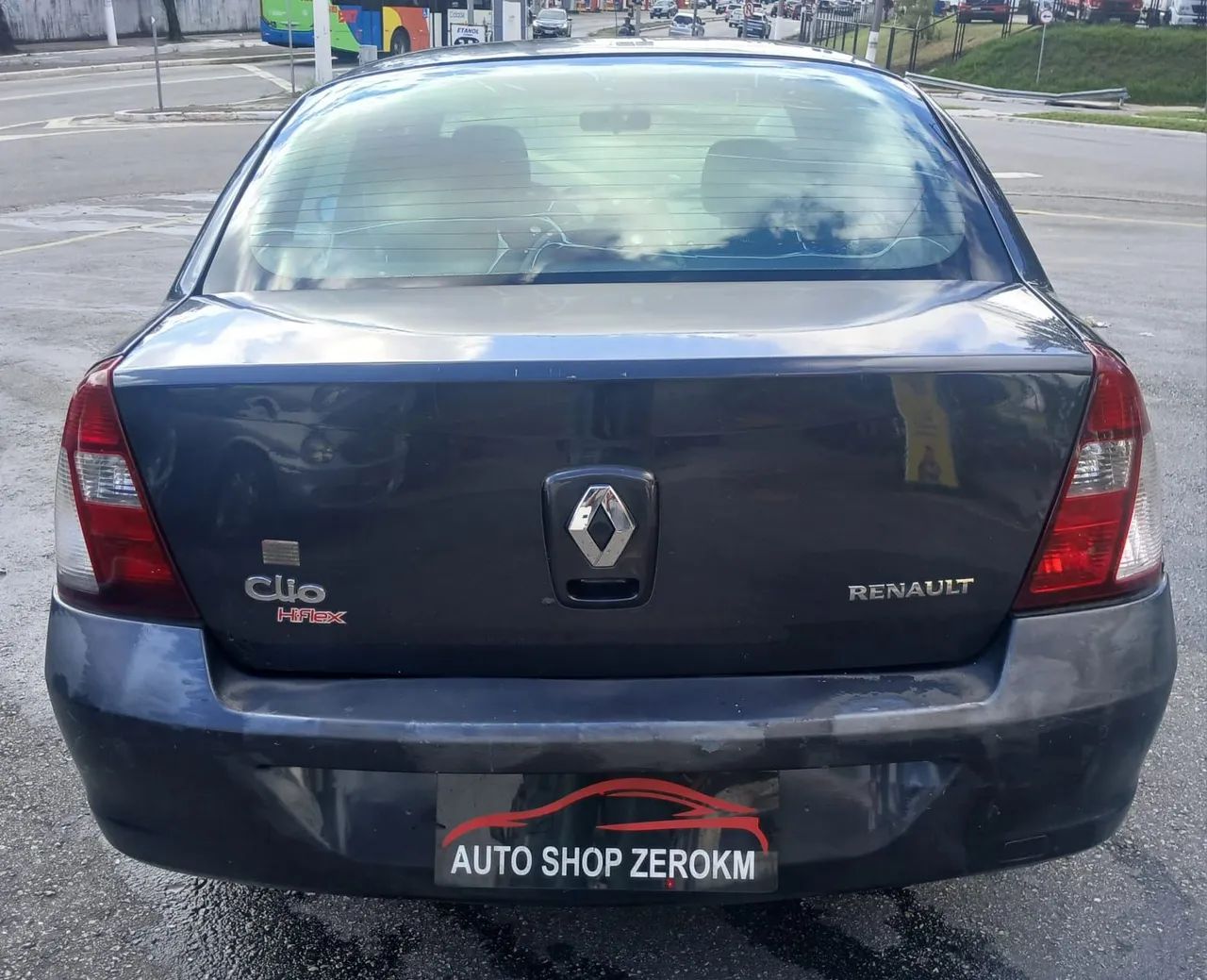 Renault Clio Sed. Privilège Hi-Flex 1.6 16V 4p, foto 8 de 9