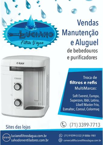 Filtro do purificador midea, geladeira side by side, sangung lg electrolux