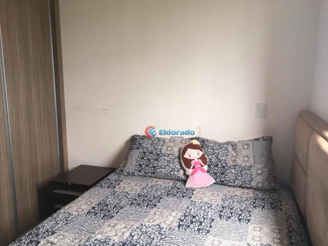 Apartamento com 2 dormitórios à venda, 61 m² por r$ 255.000 - parque dos pinheiros - nova - Foto 3
