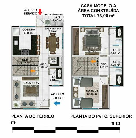 Casas no bairro Santa Rafaela - Foto 16