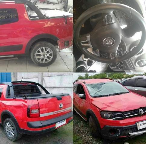 Saveiro Cross 2016 retirada de peças