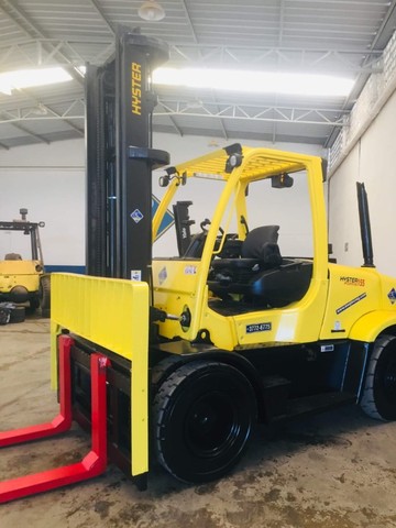 Empilhadeira Hyster H155FT diesel, 2009, torre duplex 5400mm - Foto 2