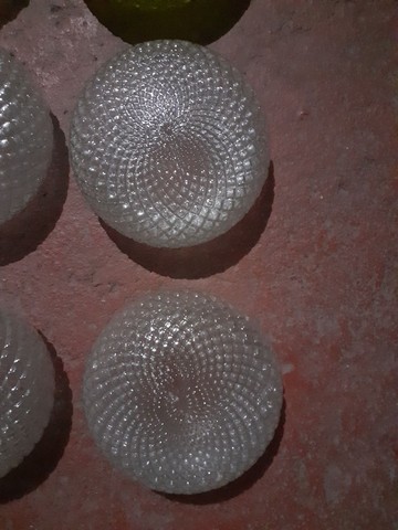 Cúpula luminária de teto antigo - Foto 5