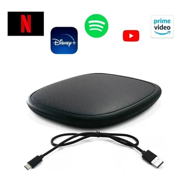Streaming Box Automotivo Para Carros Com Sistema Carplay