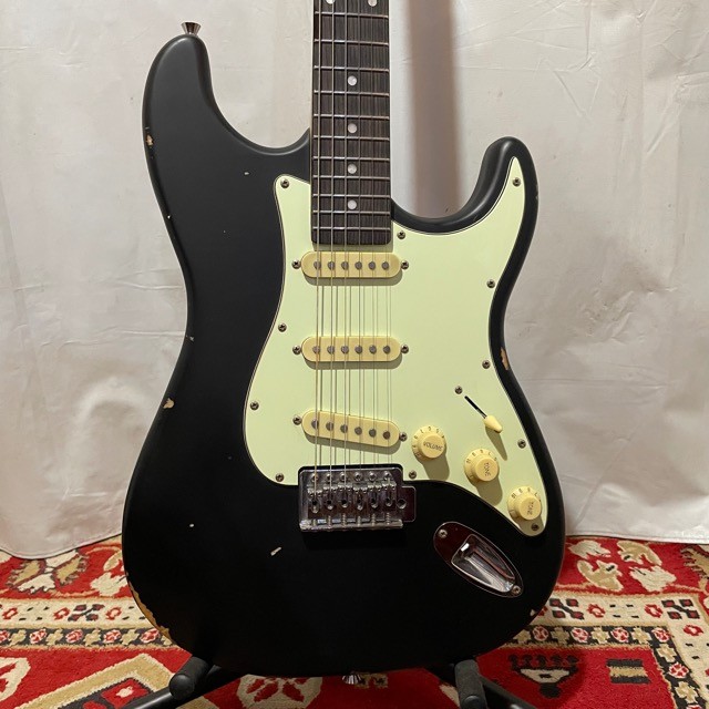Guitarra Stratocaster Tagima Memphis MG30 Preta Relic Corpo Padrão Fender