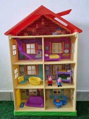 Casa da Peppa - Gigante Família 55 cm - Sunny - Produto Original - Artigos  infantis - Jardim Cidade Universitária, João Pessoa 1249535750