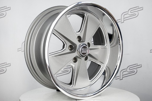 Jogo de rodas U.S Mags Roadster Grafite Jateada Borda Diamantada aro 17 / Tala 8 / Furação - Foto 3