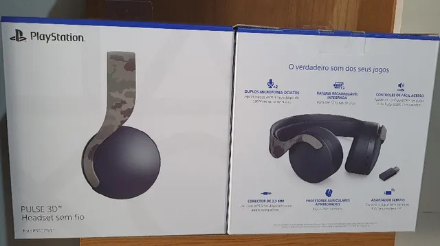 Headset sony pulse  +81 anúncios na OLX Brasil