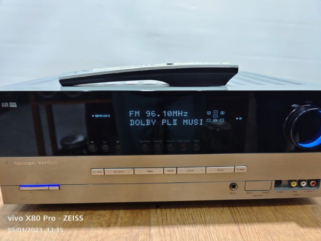 Receiver Harman Kardon 5.1 Avr-145 Perfeito