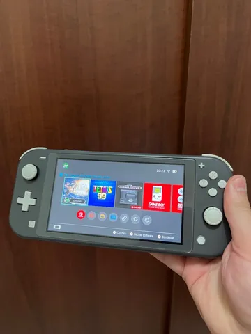 Nintendo Switch Lite consoles de videogame com leve e fácil de transportar  compatível todos os jogos de mão nintendo switch console portátil