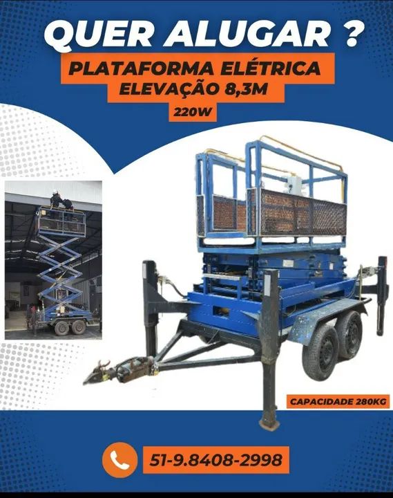 ALUGO PLATAFORMA DE ELEVAÇÃO PTA - Foto 4