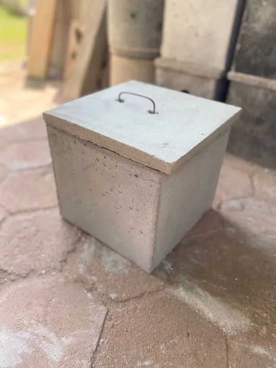 Caixa de concreto para passagem, aterramento e caixa de gordura  - Foto 4