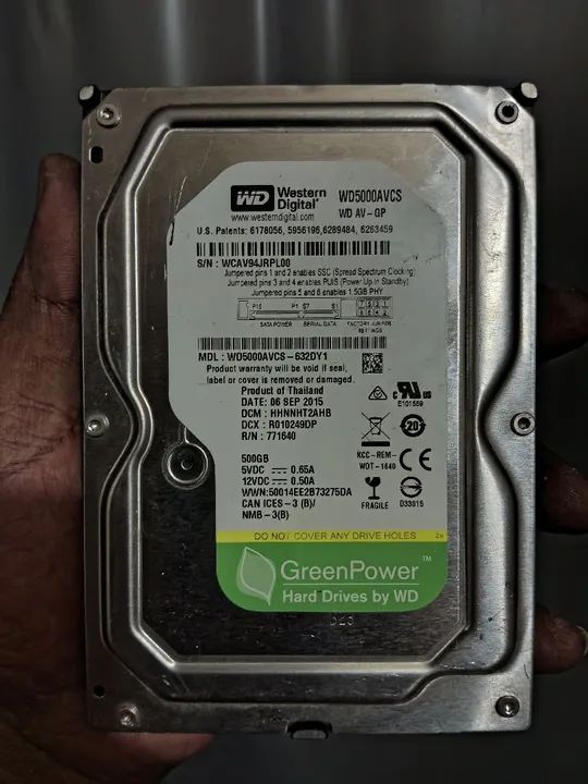 3 HDs de 500 pra Pc os 3 saudáveis funcionando normalmente  - Foto 4