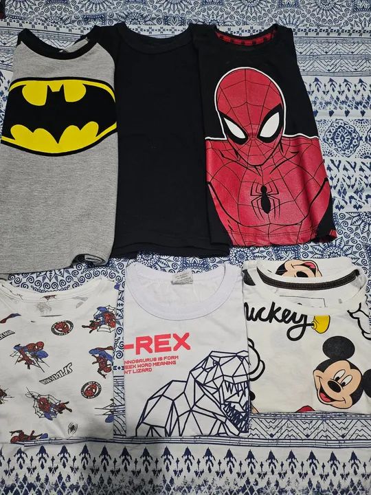 Combo Camisetas infantil 