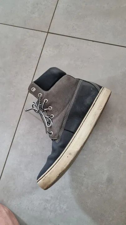Desapego Tenis Timberland cinza - 41 - Foto 2
