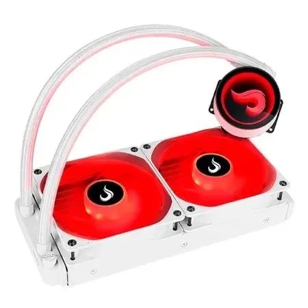 Water Cooler Gamer Rise Mode Frost, RGB, Intel e AMD, 240mm, Branco - RM-WCZ-02-RGB  - Foto 3