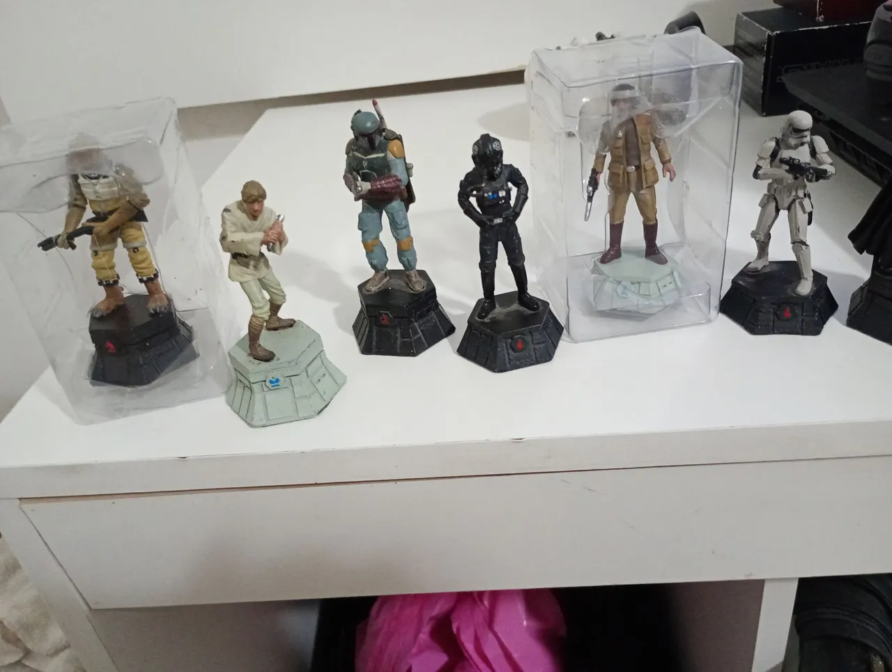 Star Wars Figuras de metal aceito ofertas