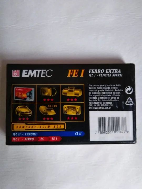 Fita cassete EMTEC FEI