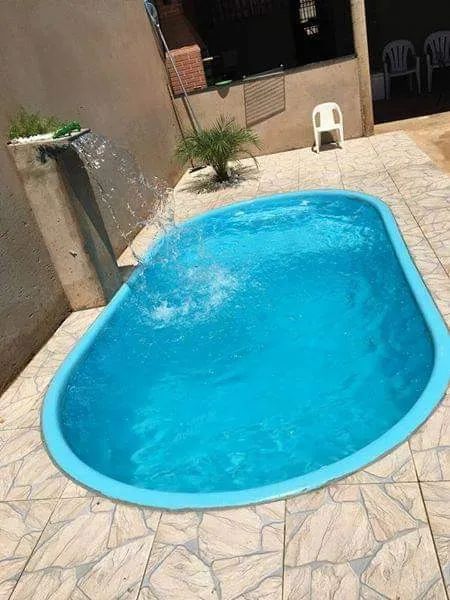 Piscina de fibra 4 metros 