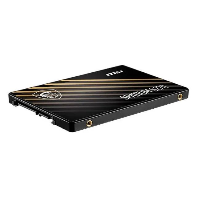 SSD Msi Spatium S270, 480GB, Sata, Leitura 500MB/s, Gravação 450MB/s, Preto - Spatium-S270 - Foto 4