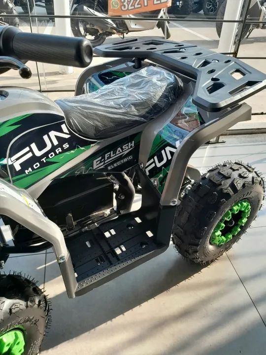 MINI QUADRICICLO E-FHASH 100% ELÉTRICO FUN MOTORS Pronta entrega - Foto 2