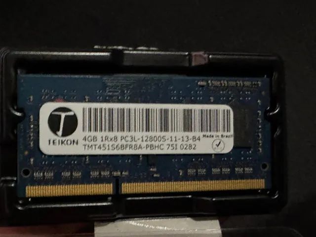 Memória Notebook 4 Gb Ddr3 Teikon PC3L - Foto 2