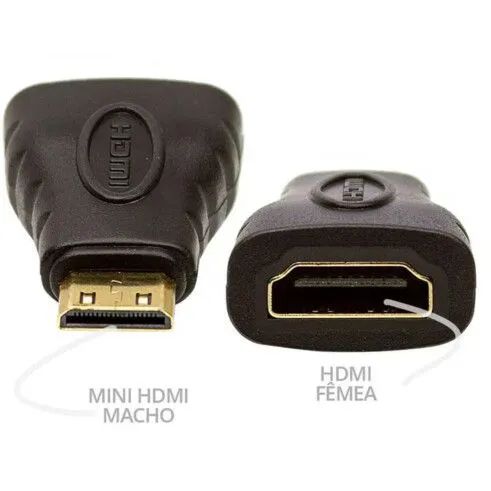 Adaptador Mini HDMI x HDMI 