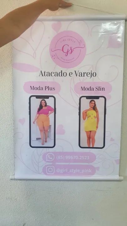 Banner em lona para divulgação de serviços com logomarca  - Foto 2