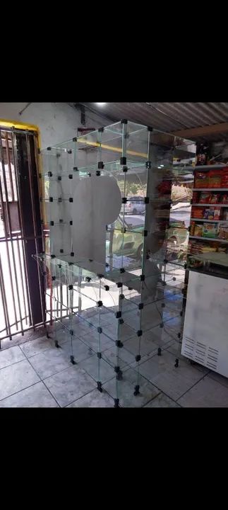 Móvel caixa e baleiro em vidro temperado  - Foto 4