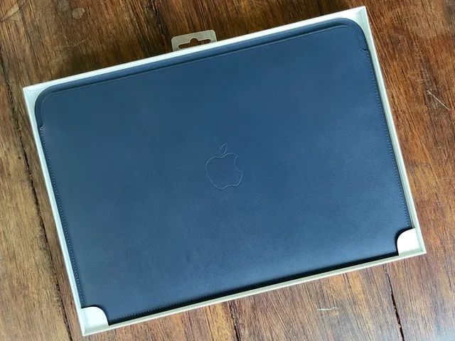 Capa de couro Apple para MacBook e iPad Azul  - Foto 3