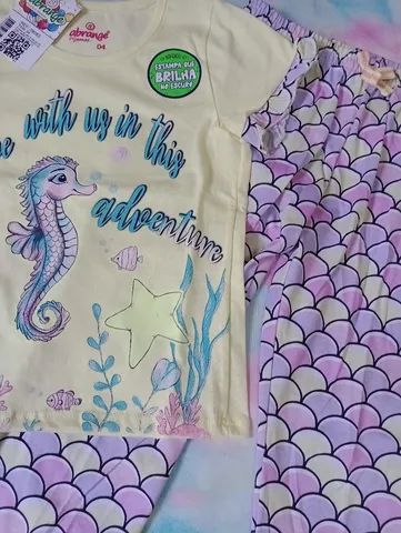 Pijama infantil feminino Abrange unidade 